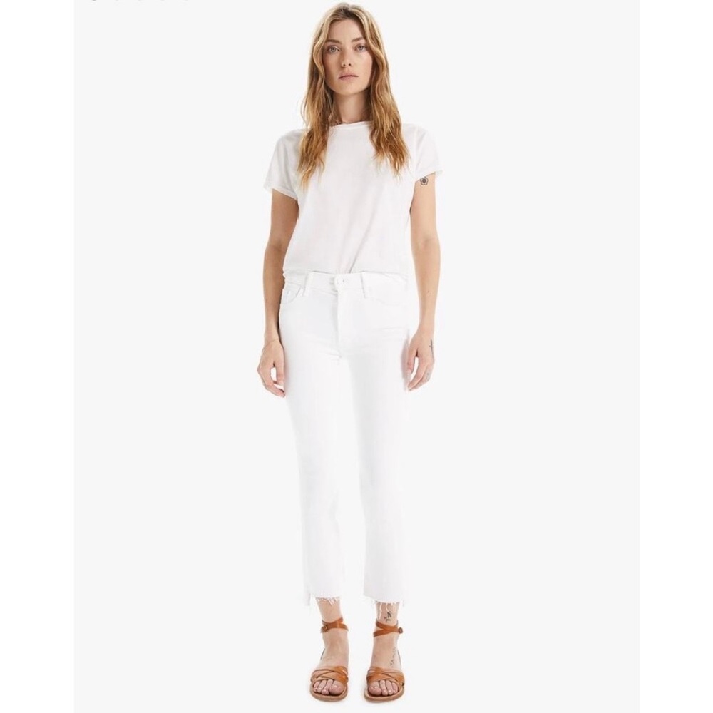 Mother The Insider Crop Step Fray in Fairest Of Them All Size 26